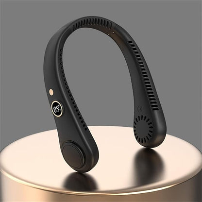 Bladeless Neck Fan – Portable Cooling