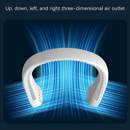 Bladeless Neck Fan – Portable Cooling