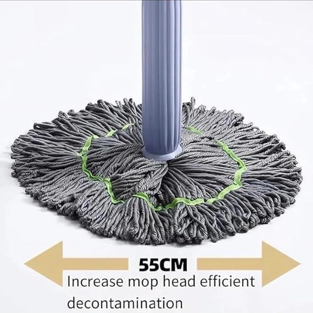 2-in-1 Self Squeeze Floor Cleaning Mop | Hands-Free Cleaning | 50% OFF