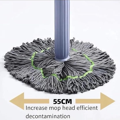 2-in-1 Self Squeeze Floor Cleaning Mop | Hands-Free Cleaning | 50% OFF