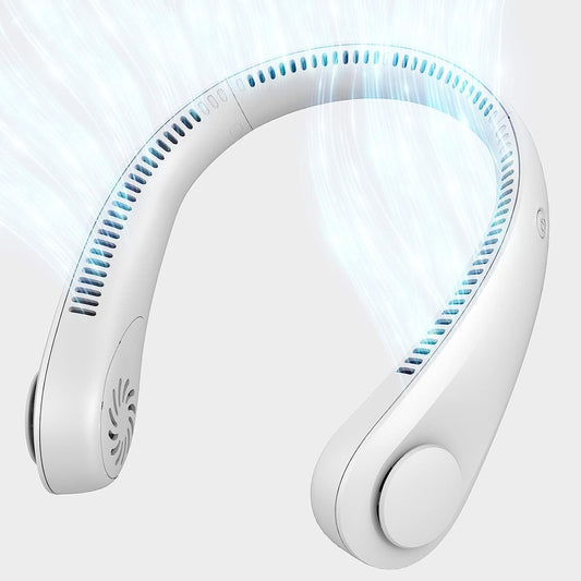 Portable Neck Fan, Hands Free Bladeless Fan